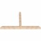 Ekena Millwork Portland Smooth Timber Gable Bracket, Douglas Fir, 96"W x 56"H x 5 1/2"D x 5 1/2"F, 14/12 Pitch GBW096X56X0606POR00SDF - alternate 2
